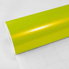Gloss Metallic Vinyl Wrap - RB Series (RB02-12) Gloss Metallic Teckwrap Acid Lime - HD 5 X 60 ft / 1.66 X 20 yd / 1.52 X 18 meters 