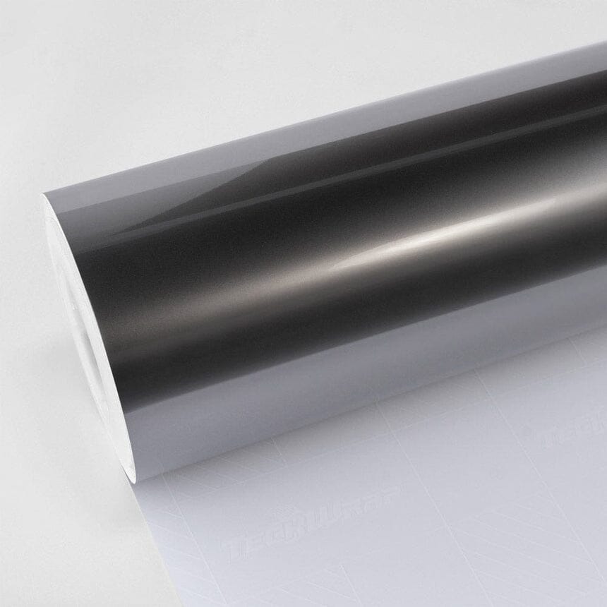 Gloss Metallic Vinyl Wrap - RB Series (RB13-32) + SL01-HD Gloss Metallic Teckwrap Vibrant Nickel - HD 5 X 60 ft / 1.66 X 20 yd / 1.52 X 18 meters 