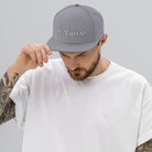Snapback Hat Teckwrap USA Silver 