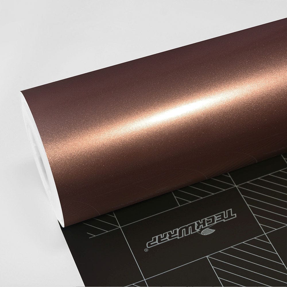 Gloss Metallic Vinyl Wrap - HM - Series - CLEARANCE Gloss Metallic Teckwrap Copper Bronze - HD 5 X 60 ft / 1.66 X 20 yd / 1.52 X 18 meters 
