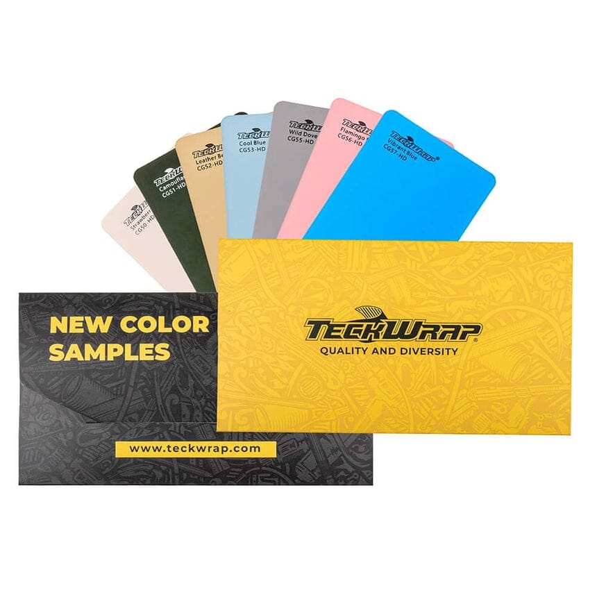TeckWrap new color samples July23 Samples Teckwrap 