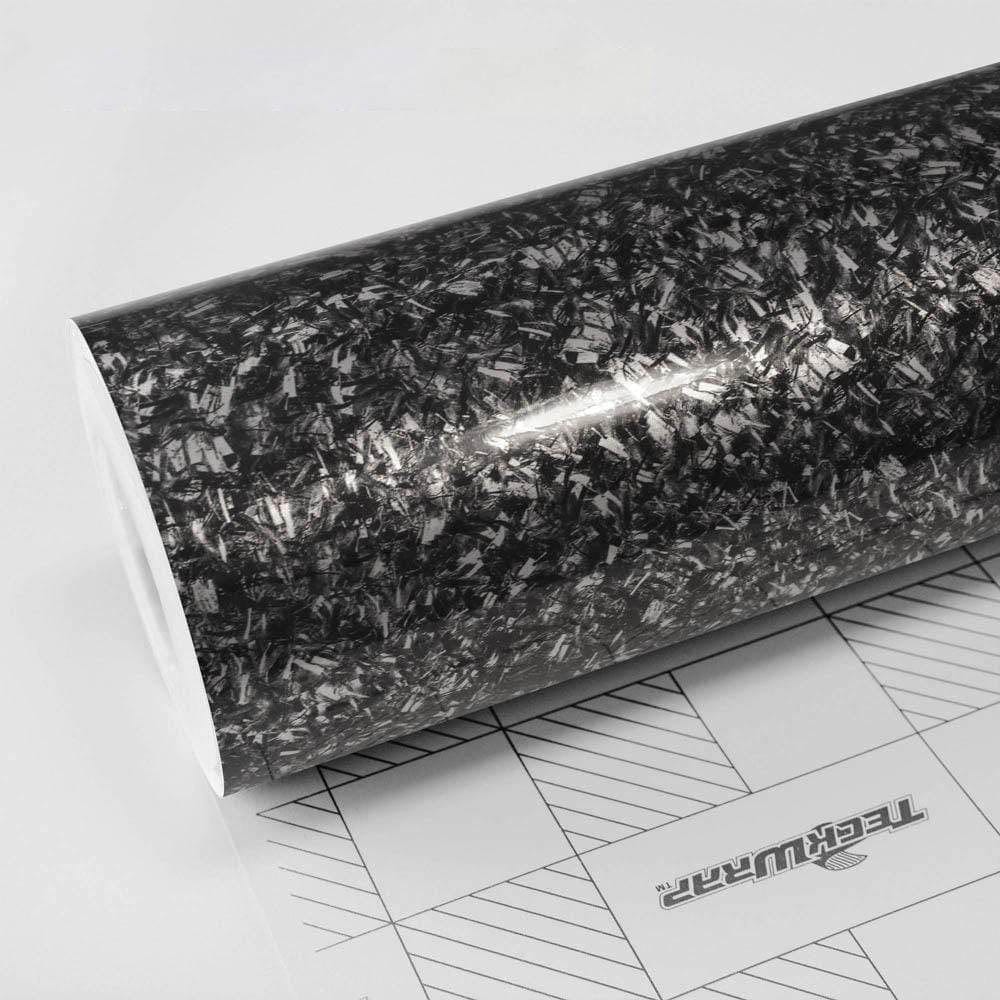 Forged Carbon Fiber Vinyl Wrap Carbon Fiber Teckwrap Gloss Forged Carbon 5 X 60 ft / 1.66 X 20 yd / 1.52 X 18 meters 