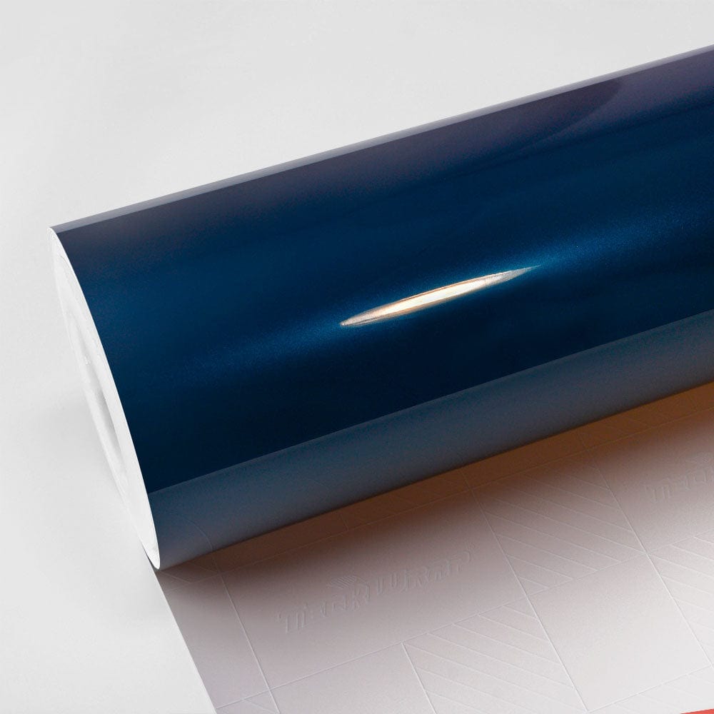 Gloss Aluminum Vinyl Wrap - GAL Series (GAL01-22) Gloss Metallic Teckwrap Space Blue - HD 5 X 60 ft / 1.66 X 20 yd / 1.52 X 18 meters 