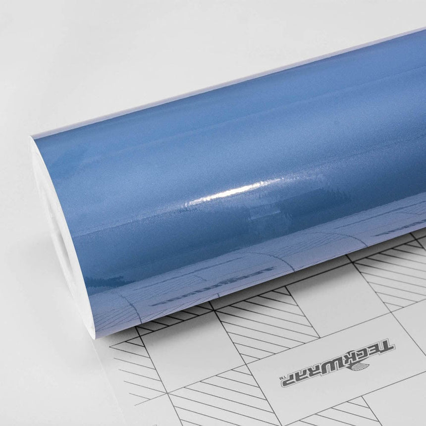 Gloss Metallic Vinyl Wrap - MT Series (MT01G-05G) Gloss Metallic Teckwrap Gloss cornflower blue 5 X 60 ft, 1.66 X 20 yd(1.52 X 18m) 