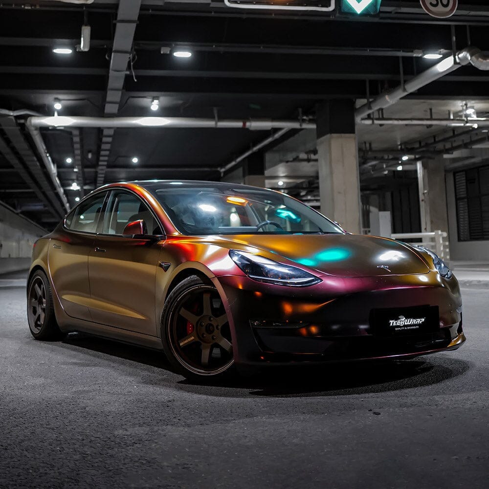 Matte Color Shift Metallic - RD/CK/DS series Chameleon metallic Teckwrap 
