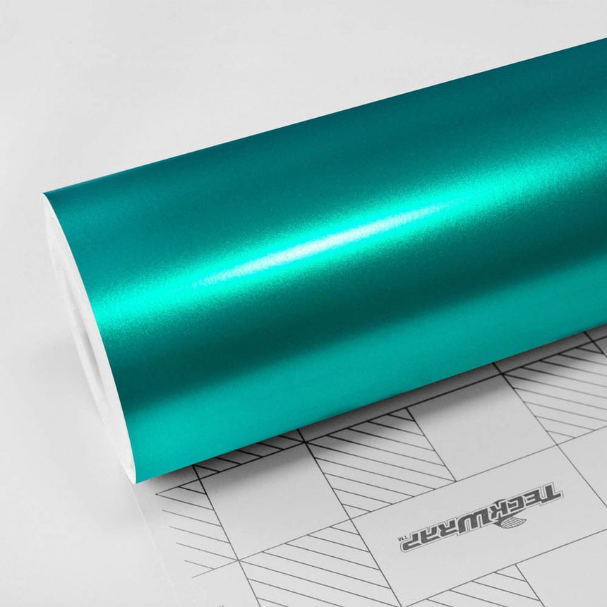 Satin Chrome Satin chrome Teckwrap Emerald Green 5 X 60 ft / 1.66 X 20 yd / 1.52 X 18 meters 