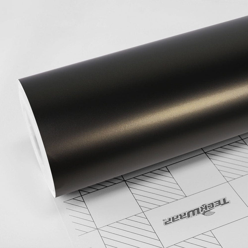 Satin Metallic - SMT Series Satin metallic Teckwrap Mineral Grey 5 X 60 ft / 1.66 X 20 yd / 1.52 X 18 meters 