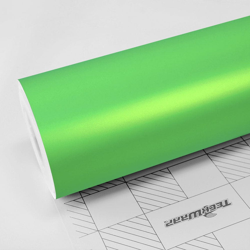 Satin Metallic - SMT Series Satin metallic Teckwrap Paradise Green 5 X 60 ft / 1.66 X 20 yd / 1.52 X 18 meters 