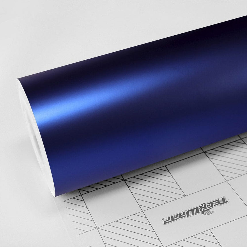 Satin Metallic - SMT Series Satin metallic Teckwrap Rasant Blue 5 X 60 ft / 1.66 X 20 yd / 1.52 X 18 meters 