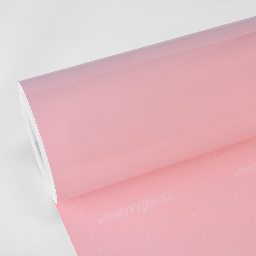 Super Gloss - HD Series (CGHD 01 - 28) High Glossy Teckwrap Millennial Pink - Super HD 5 X 10 ft/1.66 X 3.28 yd /1.52 x 3M 