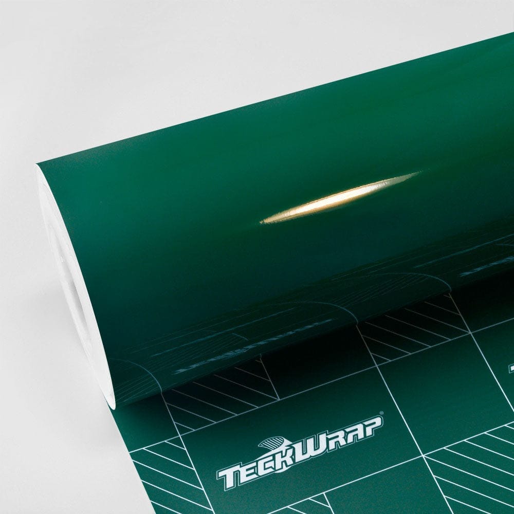 Super Gloss - HD Series (CGHD 28-40) High Glossy Teckwrap Amphibian Green - Super HD (CG32-HD) 5 X 60 ft / 1.66 X 20 yd / 1.52 X 18 meters 