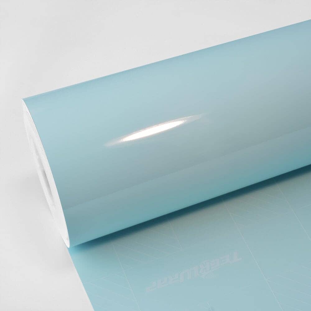 Super Gloss - HD Series (CGHD 28-40) High Glossy Teckwrap Bali Blue - Super HD (CG37-HD) 5 X 60 ft / 1.66 X 20 yd / 1.52 X 18 meters 