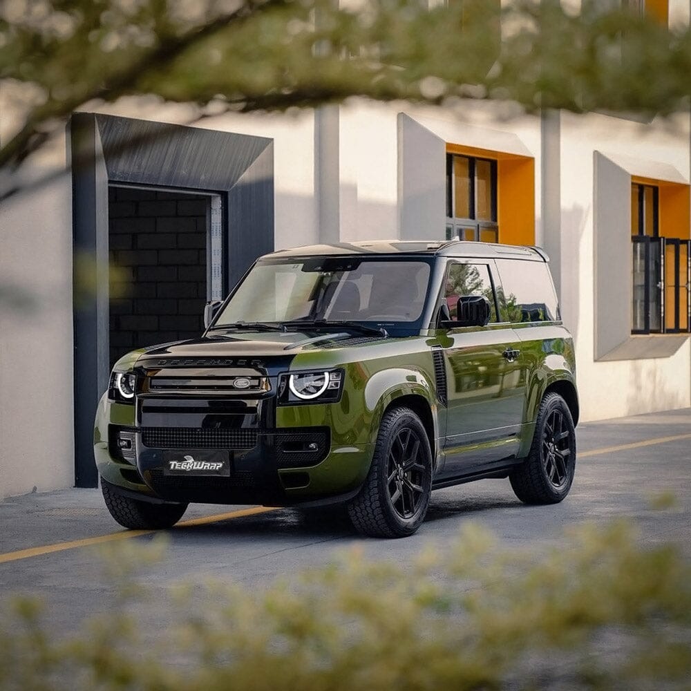 Super Gloss - HD Series (CGHD 28-40) High Glossy Teckwrap LA Palma Green - Super HD (CG35-HD) 5 X 49 ft / 1.66 X 16.5 yd / 1.52 X 15 meters 