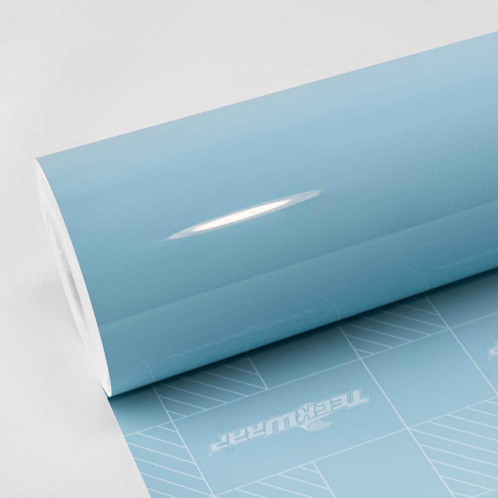 Super Gloss - HD Series (CGHD 41-56) High Glossy Teckwrap Cool Blue - Super HD (CG53-HD) 5 X 60 ft / 1.66 X 20 yd / 1.52 X 18 meters 