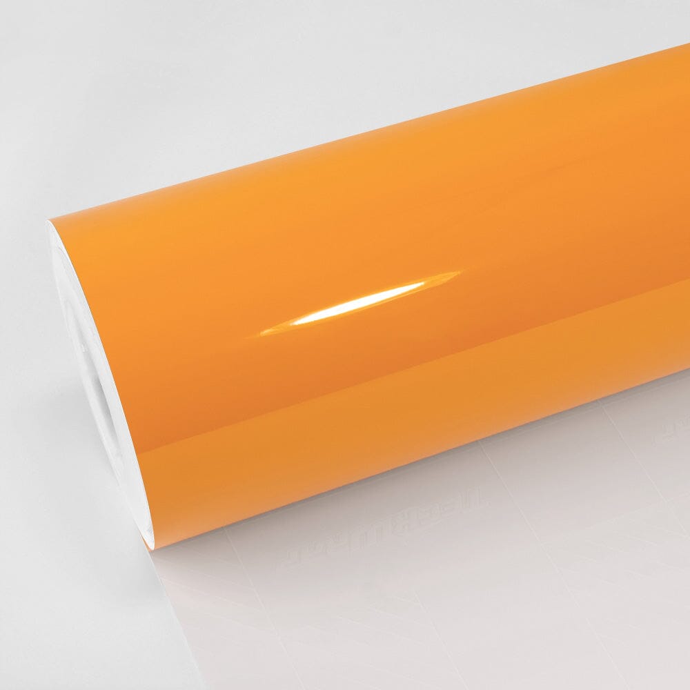 Super Gloss - HD Series (CGHD 41-56) High Glossy Teckwrap Papaya Orange - Super HD (CG54-HD) 5 X 60 ft / 1.66 X 20 yd / 1.52 X 18 meters 