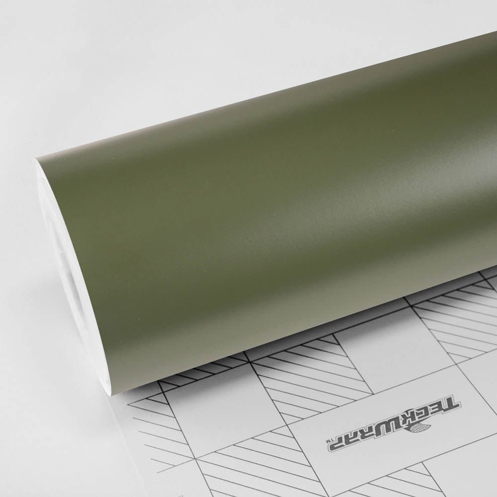 Super Matte - CM Series Super Matte Teckwrap Military green 5 X 60 ft / 1.66 X 20 yd / 1.52 X 18 meters 