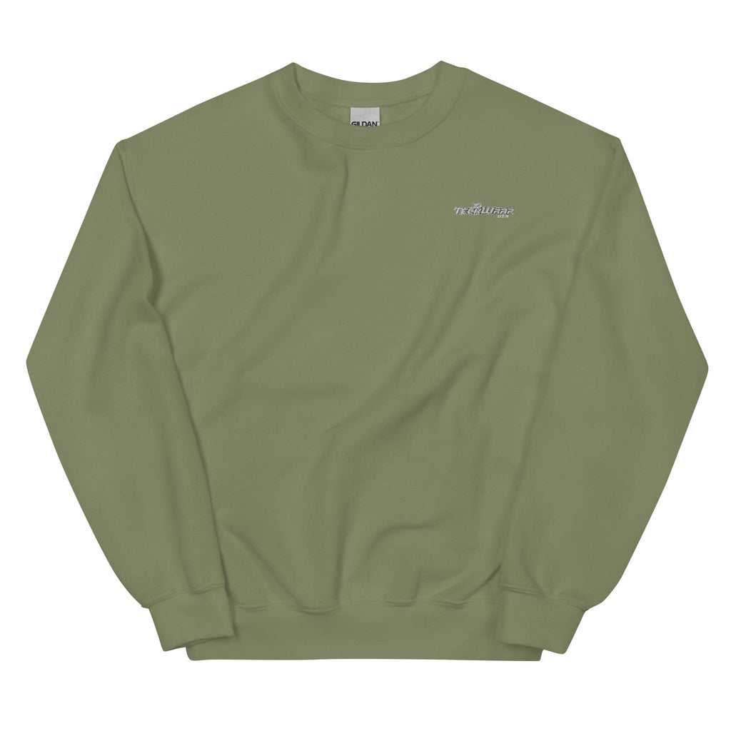 TeckWrap Unisex Sweatshirt Teckwrap USA Military Green S 