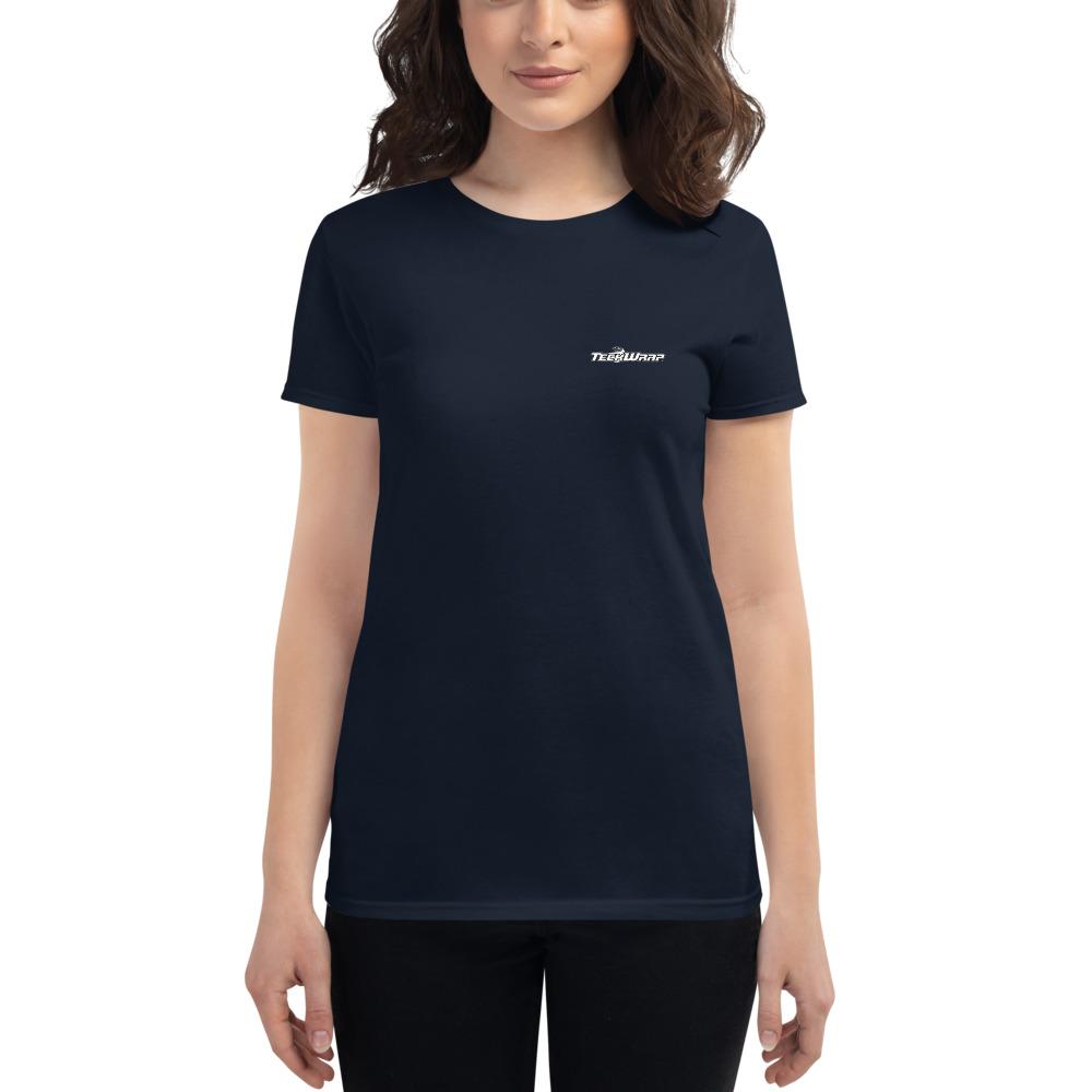 Women's short sleeve t-shirt Teckwrap USA Navy S 