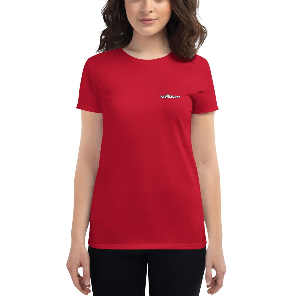 Women's short sleeve t-shirt Teckwrap USA Red S 