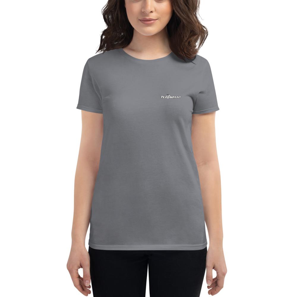 Women's short sleeve t-shirt Teckwrap USA Storm Grey S 